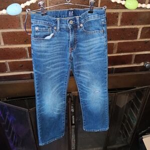 GAP Boys 8 Regular Stretch Bootcut Jeans